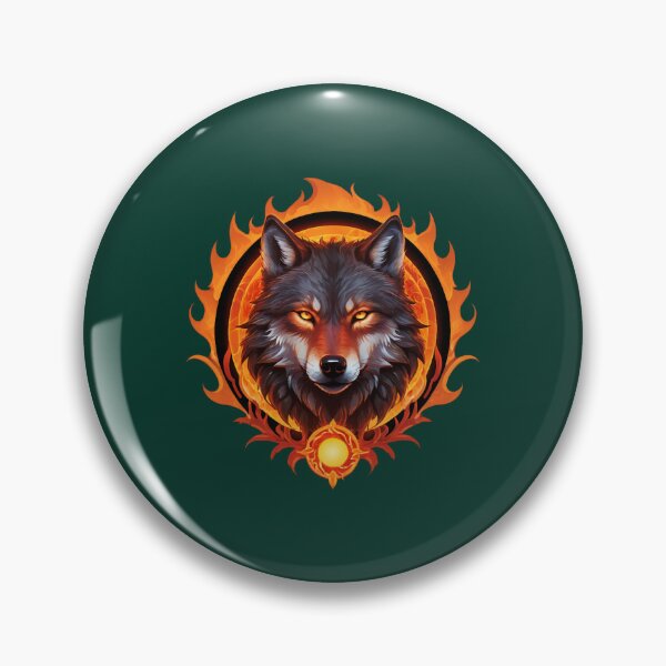 Item preview, Fire Wolf Symbol designed and sold by TheBunhomie.