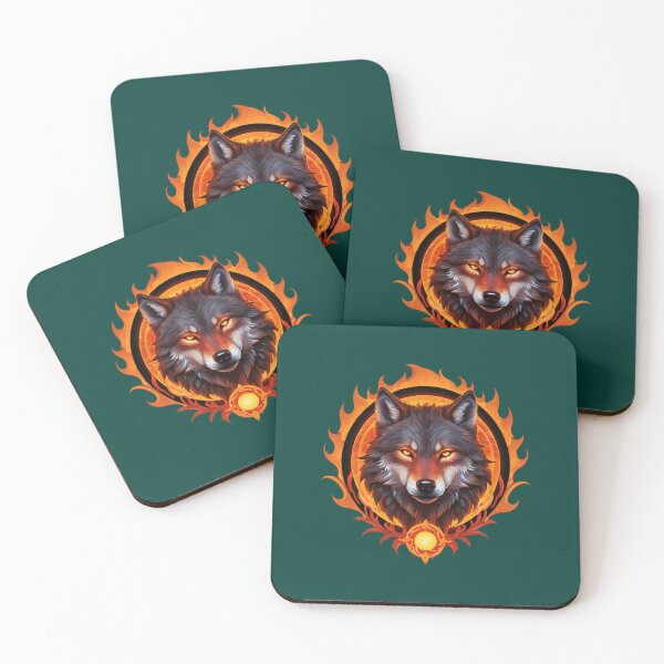 Item preview, Fire Wolf Symbol designed and sold by TheBunhomie.