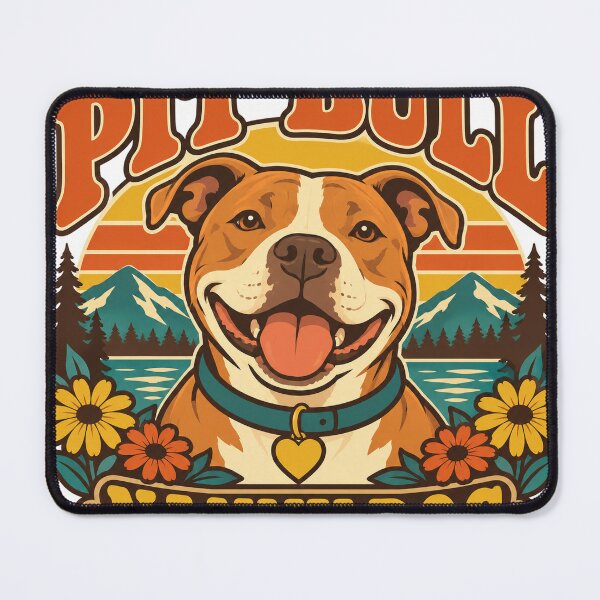 Item preview, Pit Bull Gift - Nanny Dog designed and sold by RedRubyBubble.