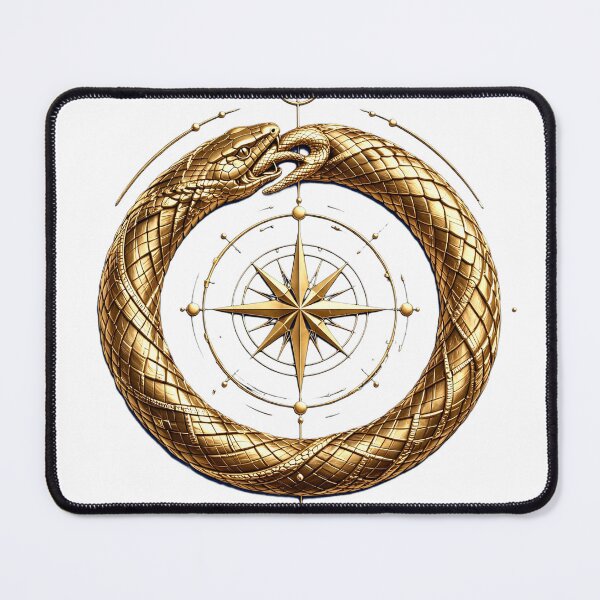 Item preview, OUROBOROS — Eternity & Transformation Gold Collection designed and sold by Roseleals.