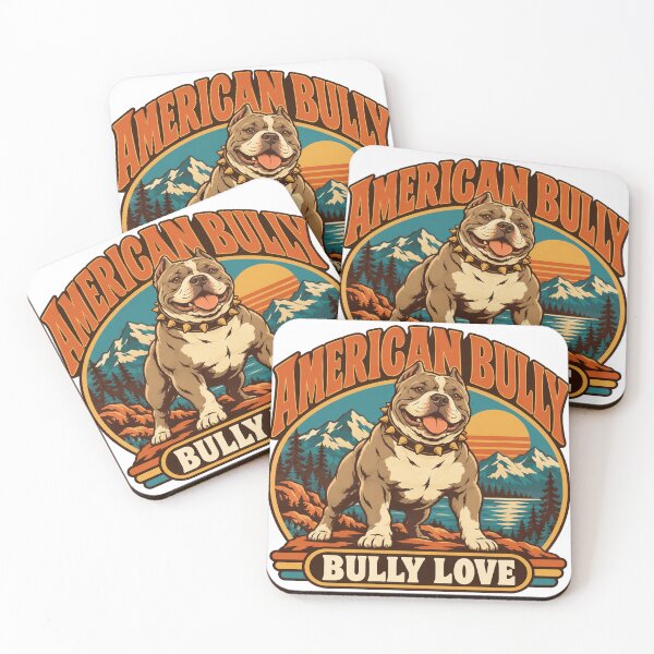 Item preview, American Bully Gift - Bully Love designed and sold by RedRubyBubble.