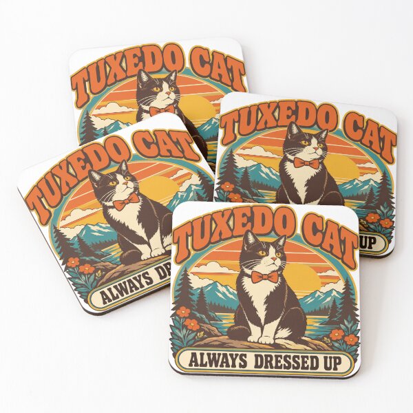 Item preview, Tuxedo Cat Gift - Always Dressed Up designed and sold by RedRubyBubble.