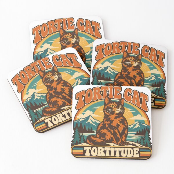 Item preview, Tortie Cat Gift - Tortitude designed and sold by RedRubyBubble.
