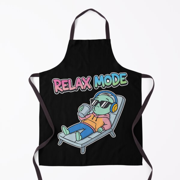 Item preview, Relax Mode Alien Chill Cartoon designed and sold by Taridesign.