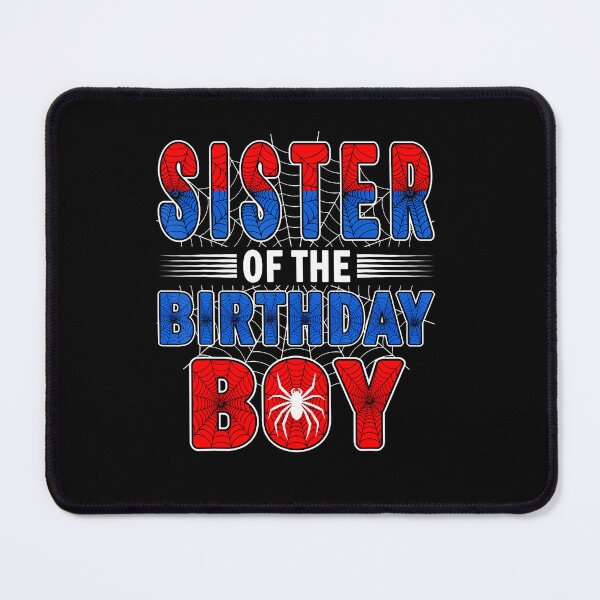 Item preview, Sister Of The Birthday Boy Spider Web Birthday Party designed and sold by RealestInternet.