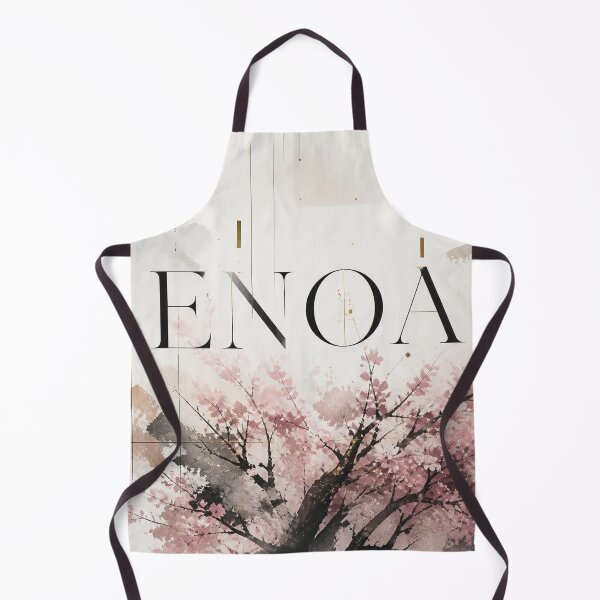Item preview, Watercolor painting of a logo and cherry blossoms designed and sold by ENOA007.