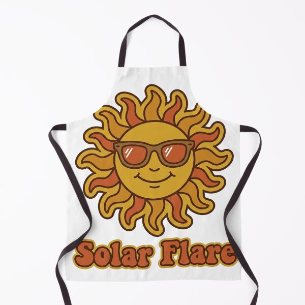 Item preview, Retro 70s Groovy Sun Solar Flare designed and sold by jrzvibe.