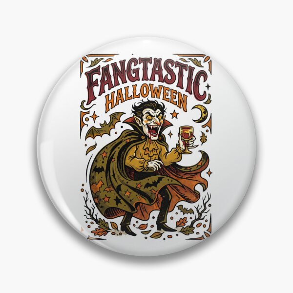 Item preview, Vintage Fangtastic Halloween Vampire designed and sold by Viinde.