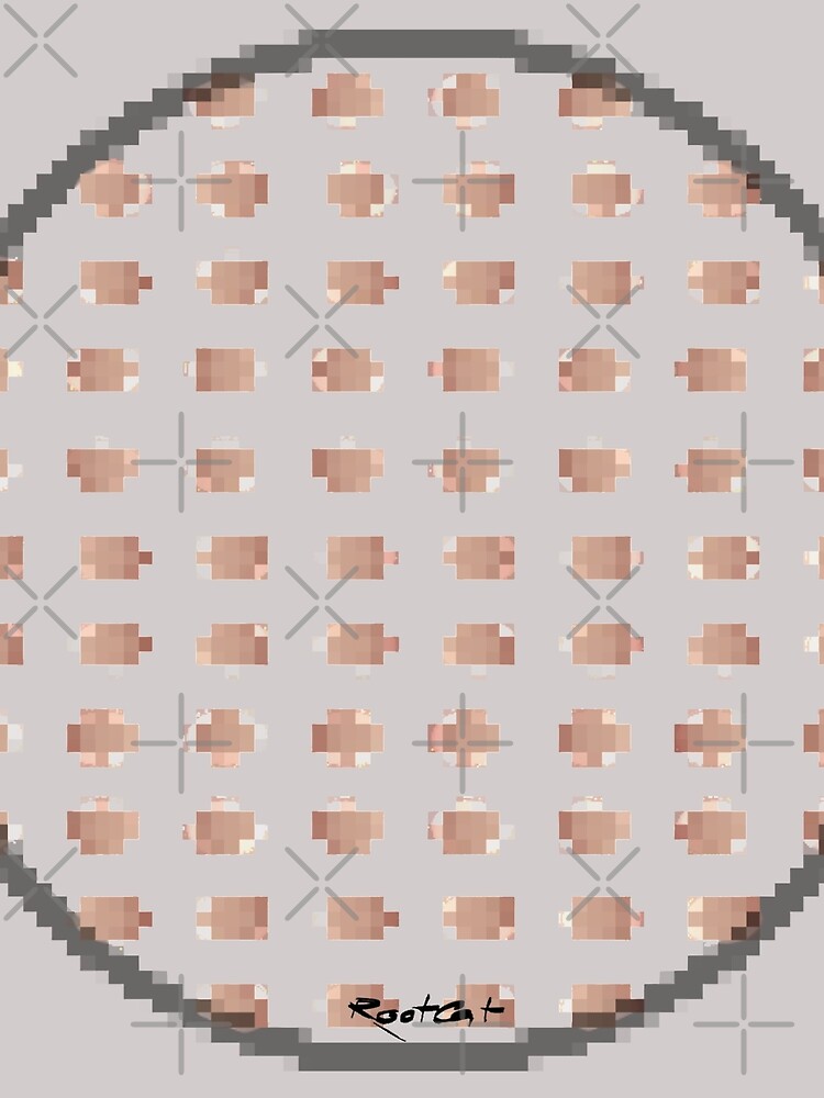 Brown Dot Square 2 by RootCat by Grimm-Land