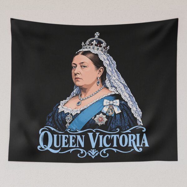 Item preview, Queen Victoria Regal Royal British Monarchy Illustration designed and sold by Owcomm.