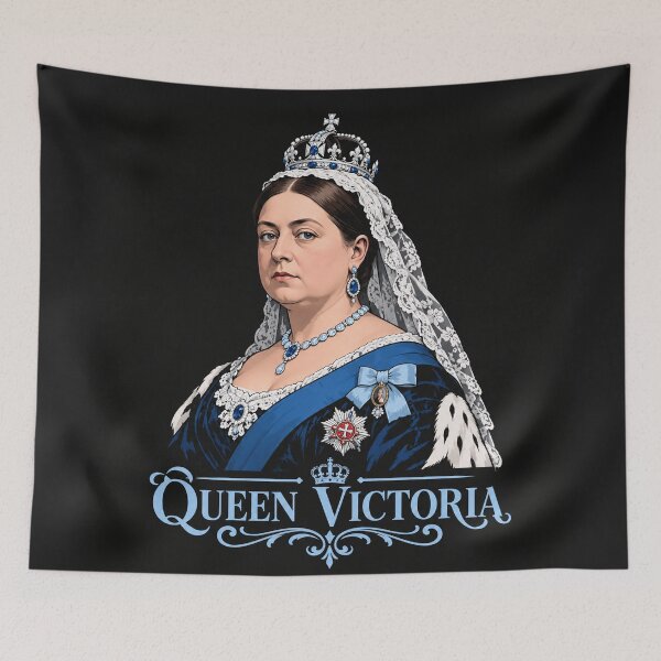 Item preview, Queen Victoria Royal Royal Portrait Illustration designed and sold by Owcomm.