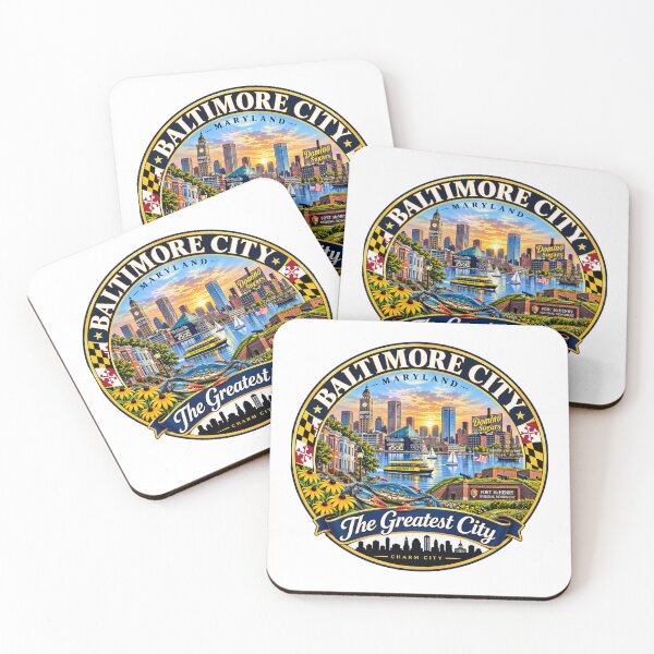 Item preview, Baltimore City Logo designed and sold by rogerstrawberry.