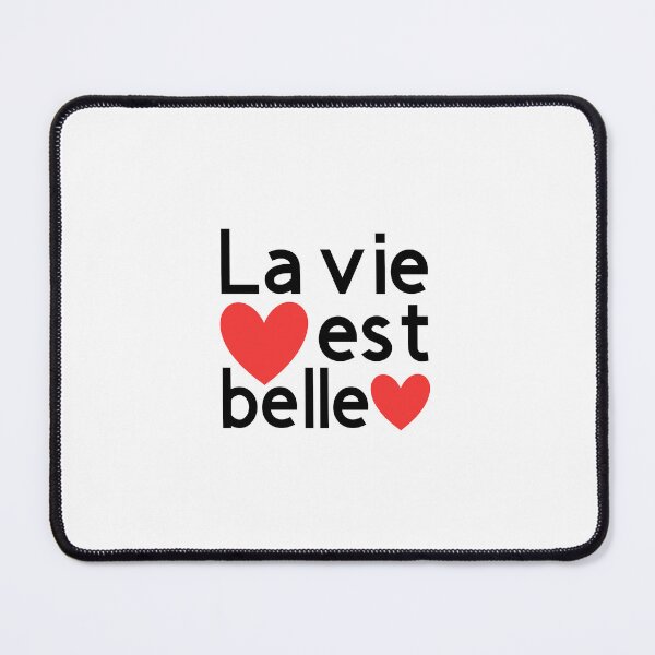 Item preview, La vie est belle hearts designed and sold by Nur Jahan’s Garden.