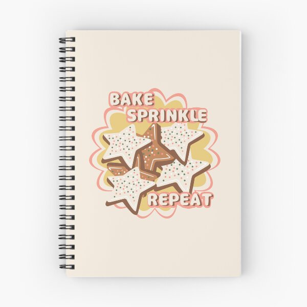 Item preview, Bake Sprinkle Repeat Cute Star Cookie Baking Design Fun Kitchen & Baker Quote designed and sold by HYPNK.