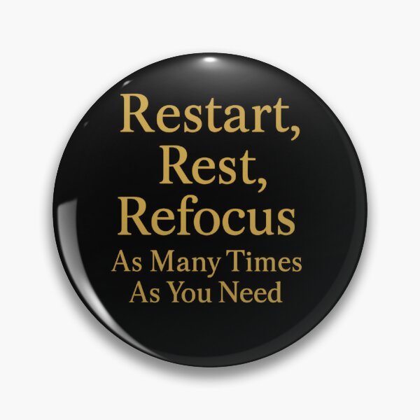 Item preview, Restart Refocus designed and sold by HeritageGlow.