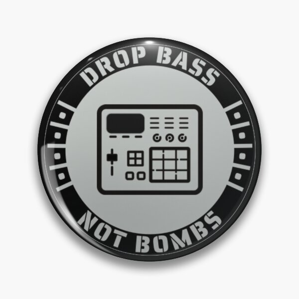 Item preview, Drop Bass Not Bombs designed and sold by bernswell.