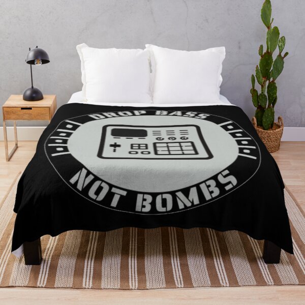 Item preview, Drop Bass Not Bombs designed and sold by bernswell.