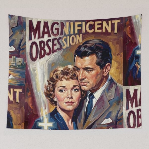 Item preview, Magnificent Obsession Romance Drama Fine Art Tribute designed and sold by Art's Diner.