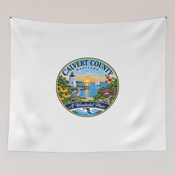 Item preview, Calvert County Maryland logo designed and sold by rogerstrawberry.