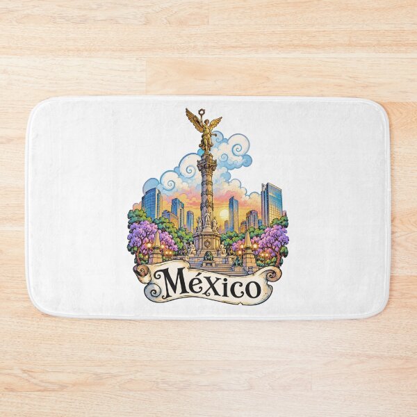 Item preview, Angel of Independence Mexico City Illustration designed and sold by EdwinkOne.