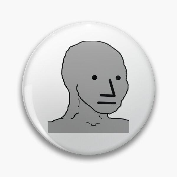 Item preview, NPC Wojak Meme NPCist NPC designed and sold by AnutherNPC.