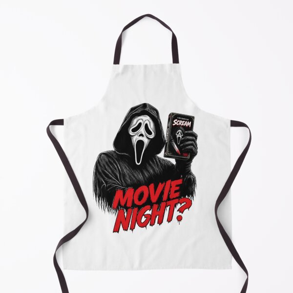 Item preview, Scream Ghostface Movie Night designed and sold by vodevinfrogart.