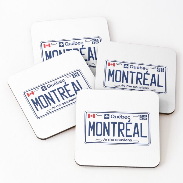 Item preview, Montreal License Plate designed and sold by songukuve.