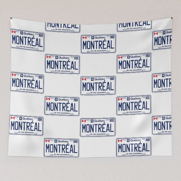 Item preview, Montreal License Plate designed and sold by songukuve.