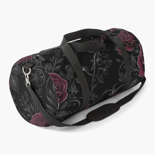 Item preview, Dark Gothic Burgundy Roses Floral Pattern designed and sold by Owcomm.