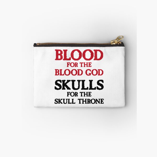 Item preview, Blood For The Blood God Skulls For The Skull Throne A (Dark) designed and sold by locunhatuna.