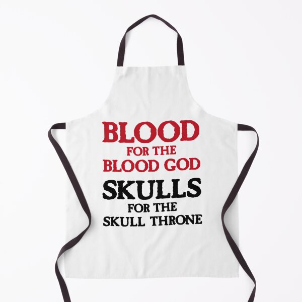 Item preview, Blood For The Blood God Skulls For The Skull Throne A (Dark) designed and sold by locunhatuna.