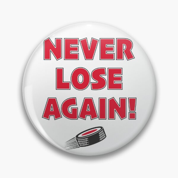 Item preview, Never Lose Again! In Chicago Red and Black designed and sold by Hattrixz.