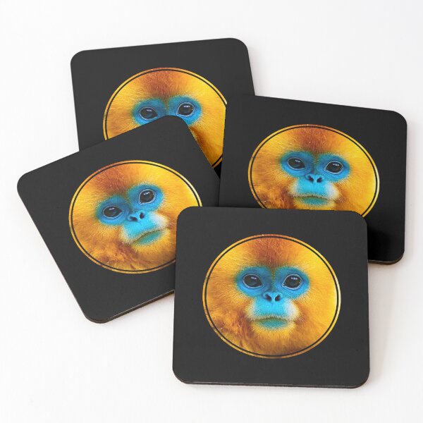 Item preview, Blue Faced Orange Monkey  designed and sold by ParisPoet.