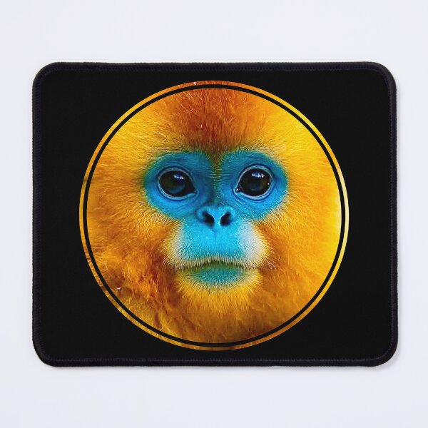 Item preview, Blue Faced Orange Monkey  designed and sold by ParisPoet.