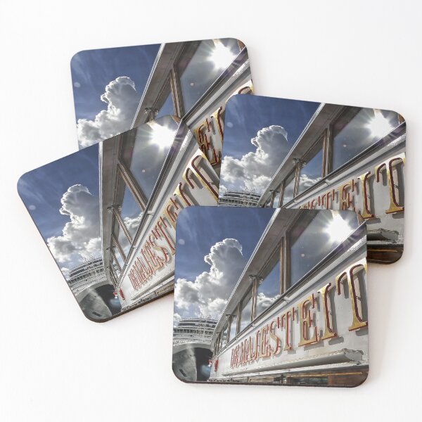 Item preview, De Majesteit Ship Under Dramatic Clouds – Harbour Photography designed and sold by Pjotre7.