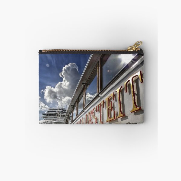 Item preview, De Majesteit Ship Under Dramatic Clouds – Harbour Photography designed and sold by Pjotre7.