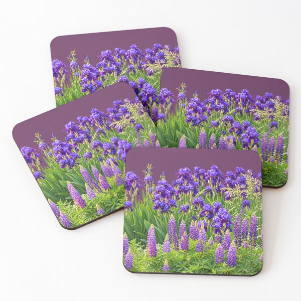 Item preview, Lupine and Iris designed and sold by Whisperingpeaks.