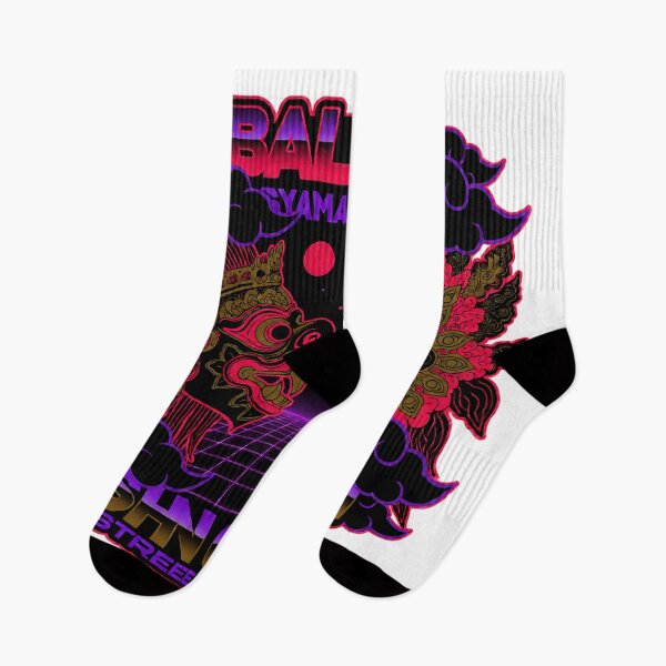 Item preview, Synthwave Twin Masks Neon Grid Purple Cloud Art designed and sold by cannsuh.