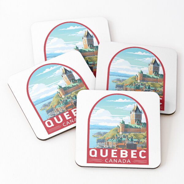 Item preview, Quebec Canada Travel Art Emblem designed and sold by songukuve.