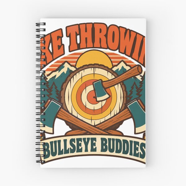 Item preview, Axe Throwing Gift - Bullseye Buddies designed and sold by RedRubyBubble.