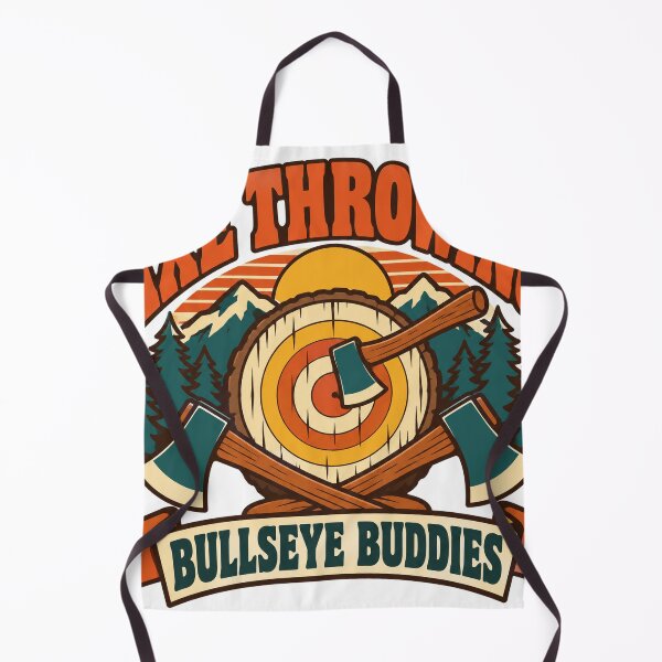 Item preview, Axe Throwing Gift - Bullseye Buddies designed and sold by RedRubyBubble.
