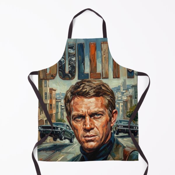 Item preview, Bullitt Action Thriller Fine Art Tribute designed and sold by Art's Diner.