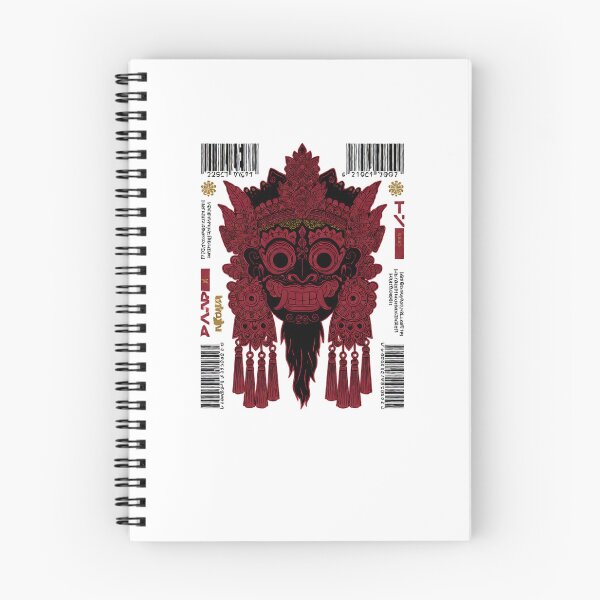 Item preview, Crimson Tassel Mask Barcode Label Streetwear Art designed and sold by cannsuh.