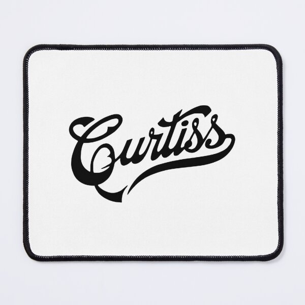 Item preview, Curtiss Vintage Script Logo Black Calligraphy Aircraft Manufacturer designed and sold by Sportwin.