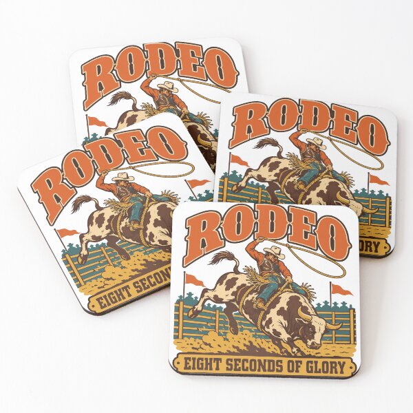 Item preview, Rodeo Gift - Eight Seconds Of Glory designed and sold by RedRubyBubble.