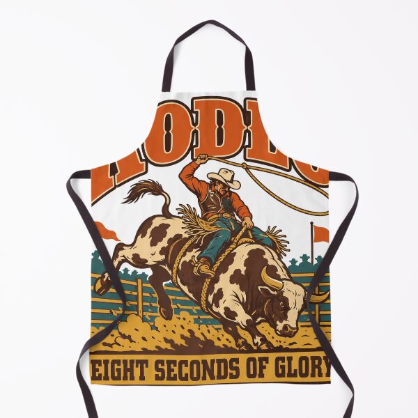 Item preview, Rodeo Gift - Eight Seconds Of Glory designed and sold by RedRubyBubble.