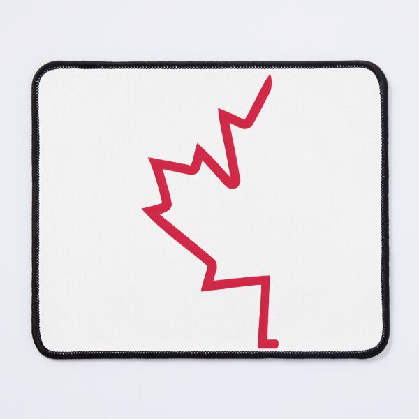 Item preview, Red Half Maple Leaf designed and sold by songukuve.