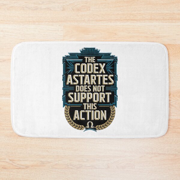 Item preview, The Codex Astartes Does Not Support This Action designed and sold by locunhatuna.