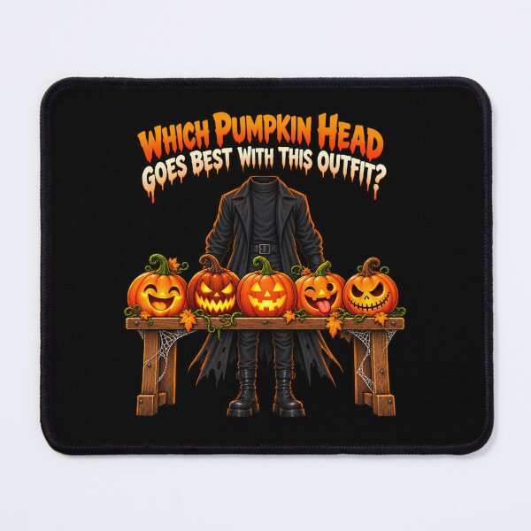 Item preview, Which Pumpkin Head Goes Best With This Outfit? designed and sold by signshirtz.