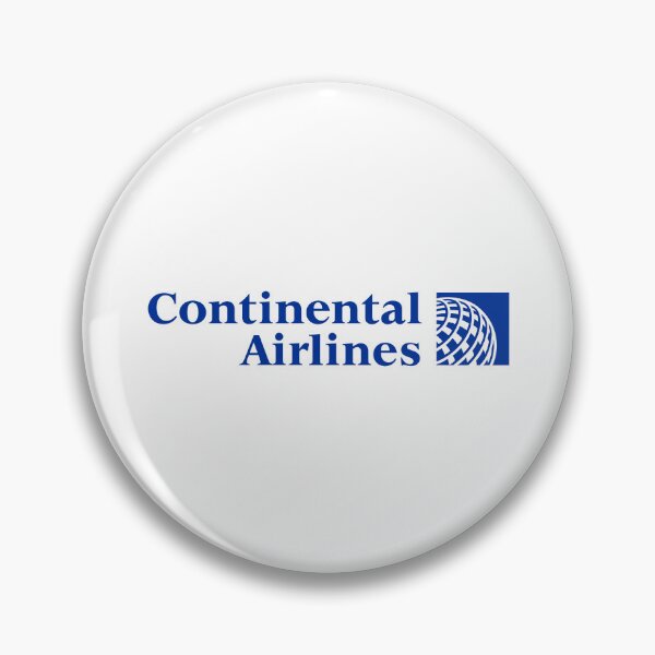 Item preview, Continental Airlines Blue Logo with Globe Emblem designed and sold by Sportwin.